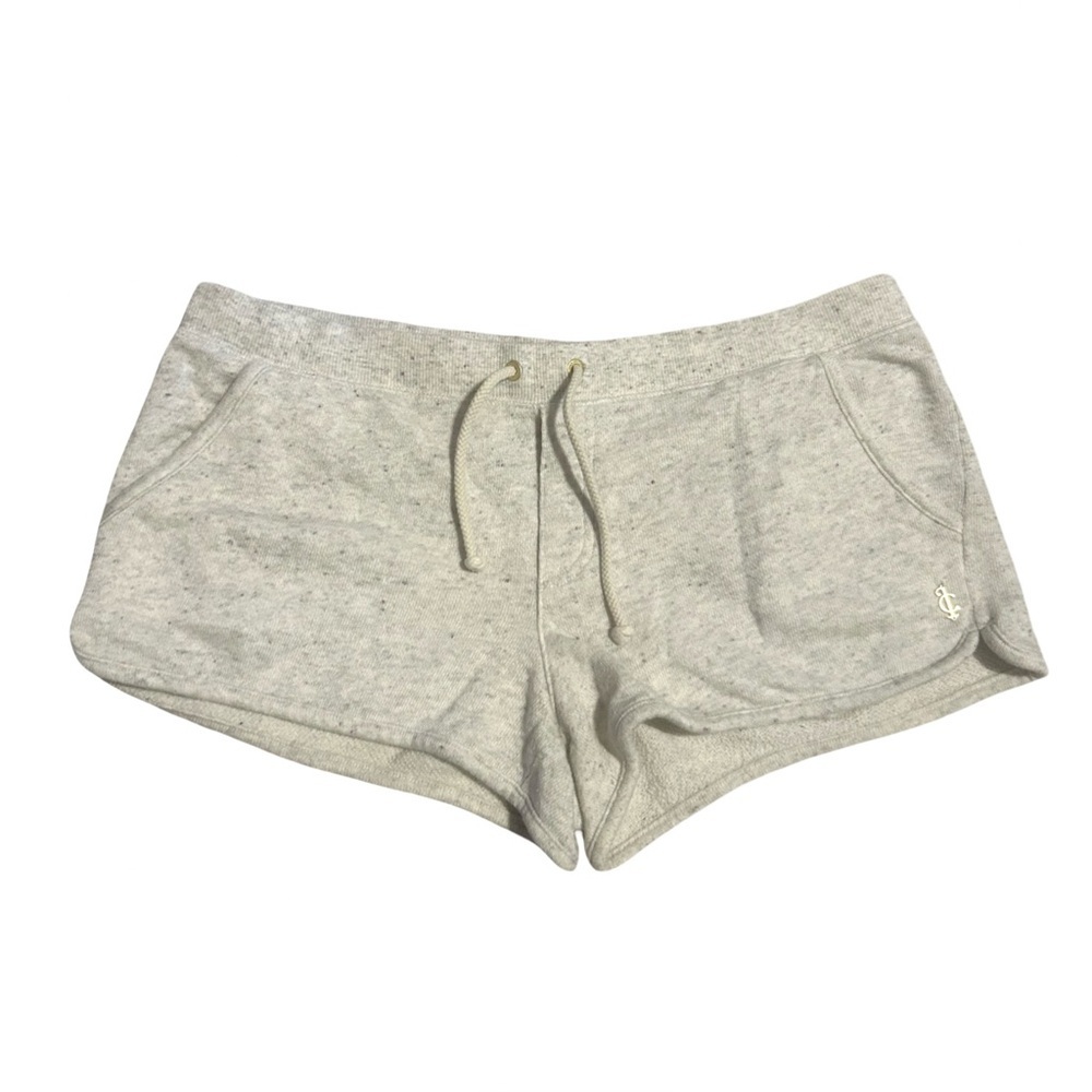 Juicy Couture Y2K Low-Rise Terry Lounge Shorts Grey Speckled